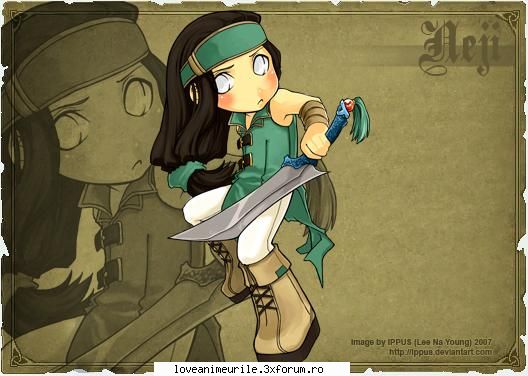 Neji - Ayumi - **Naruto**